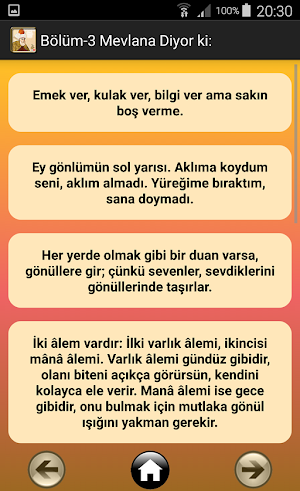 Mevlana'dan Veciz Sözler Screenshot 3