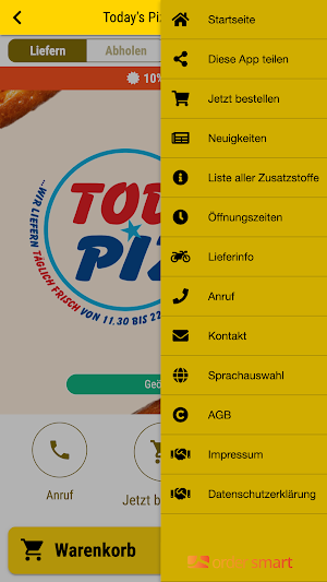 Today's Pizza Rodgau Screenshot 2
