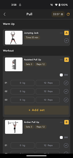 MJW Coaching Screenshot 2