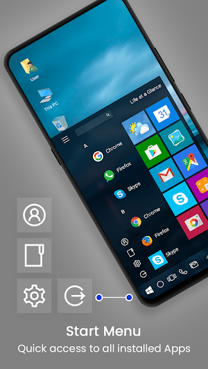 Computer launcher win 10 Ultimate Screenshot 1