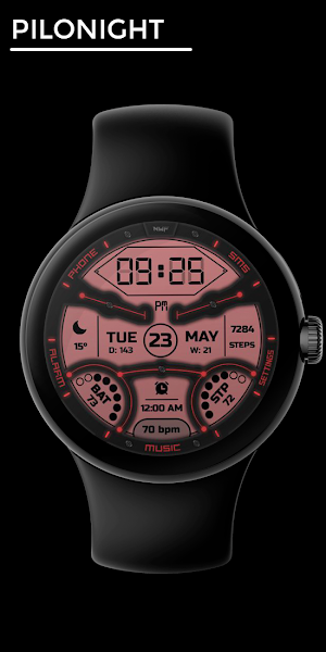 Night Fury - watch face Screenshot 0