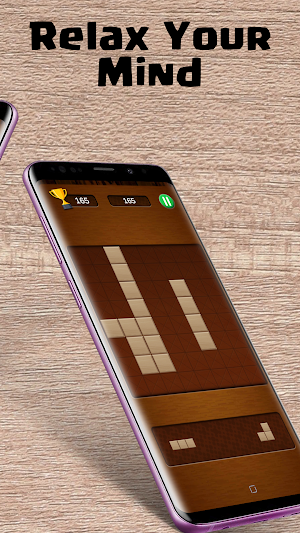 Wood Blocks Puzzle – Wooden Blocks Meditation Game Screenshot 1