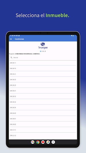 SERPAGUA APP Screenshot 1