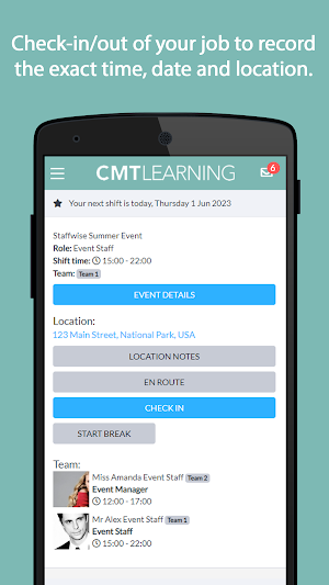 CMT Learning Recruitment Screenshot 1