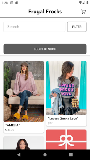 Frugal Frocks Screenshot 1