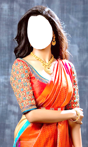Women Bridal Saree Montage Screenshot 2