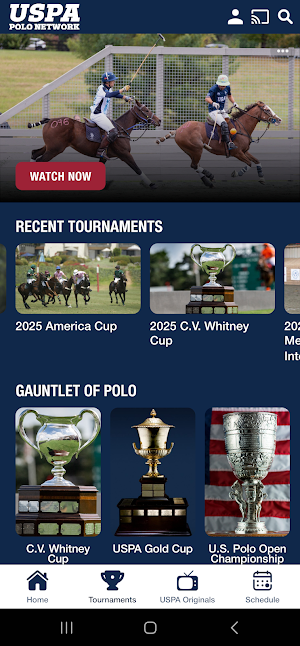 USPA Polo Network Screenshot 1