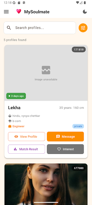 MySoulmate Screenshot 0