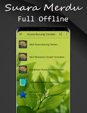 Suara Burung Cendet Betina Offline Screenshot 2