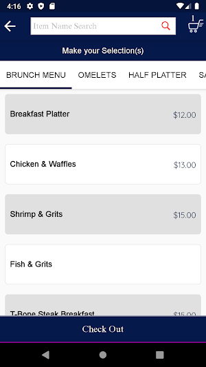 T5 Eatery Screenshot 2