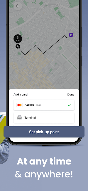 Bristol Airport Taxi: QRun App Screenshot 2