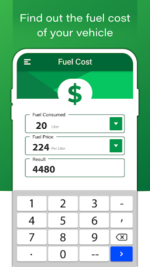Fuel Price Calculator Screenshot 3