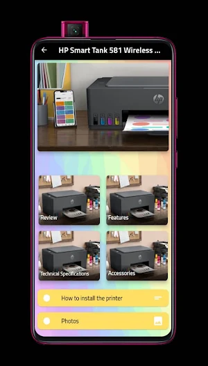 HP Smart Tank 581 Guide Screenshot 0