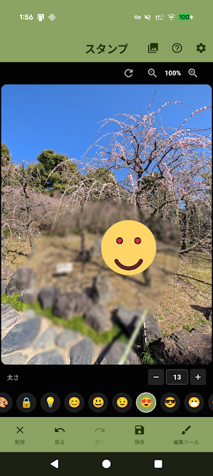 写真モザイク＆ぼかしPLUS  ～指でなぞってかんたん加工～ Screenshot 0