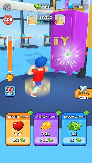 Lifting Hero: Merge Fighting Screenshot 3