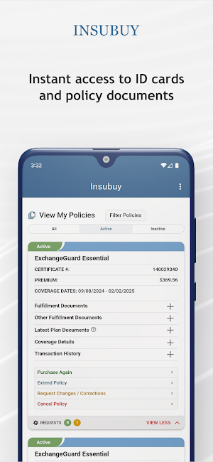 MyAccount Insubuy Screenshot 3