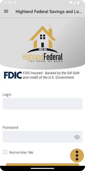 Highland Federal Mobile Screenshot 0