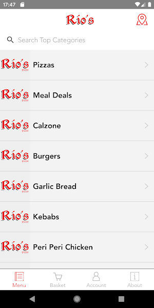 Rio's Pizza Screenshot 2