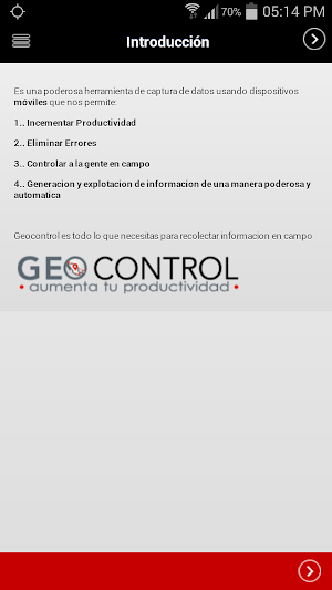 Geocontrol V6 Screenshot 1