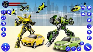 3D Robot Transformer Game Screenshot 2