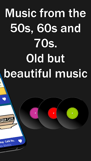 50s 60s 70s Oldies Music Radio Screenshot 1