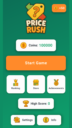 Price Rush - Guess the Price Screenshot 0