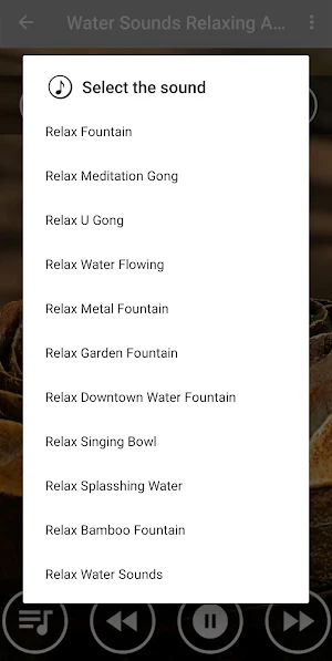 Water Sounds Meditation Screenshot 1