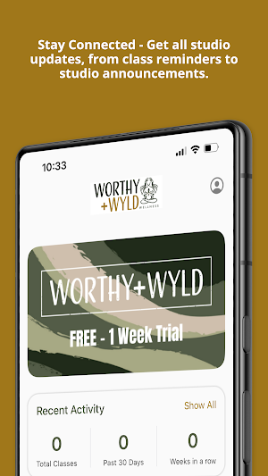 Worthy and Wyld Wellness Screenshot 2