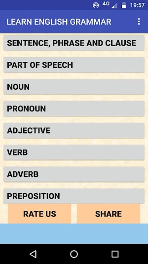 LEARN ENGLISH GRAMMAR Screenshot 0