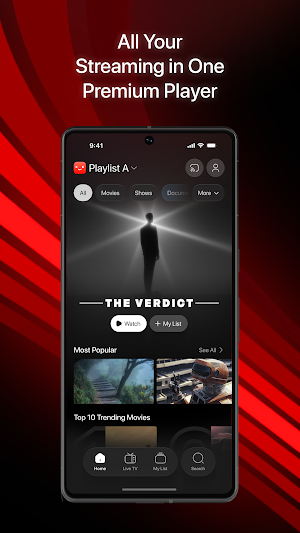 IPTV Smart Player Screenshot 1
