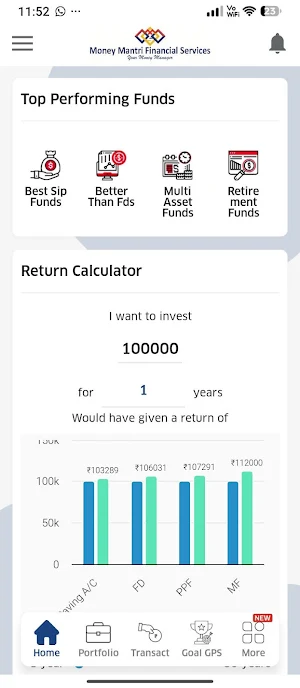 Money Mantri Screenshot 2