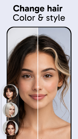AI Hairstyle Try On & Changer Screenshot 2