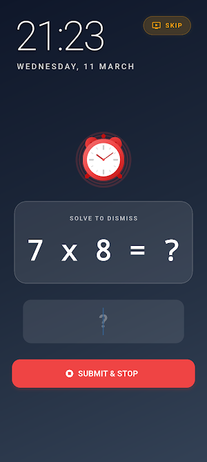 NoSnooze – Mission Alarm Clock Screenshot 3