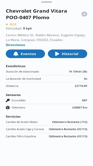 Vicencio GPS Screenshot 1