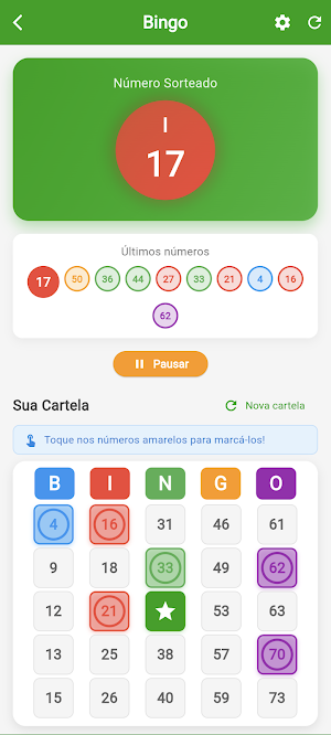 Bingo do Trevo Screenshot 3