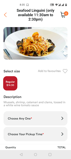 Clarkson Mediterranean Bistro Screenshot 2