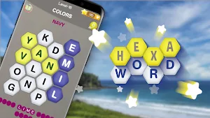 Word Stacks - Hexa Word Search Screenshot 0