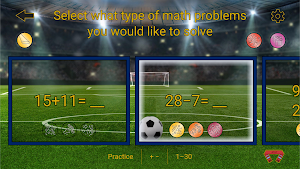 Mental Soccer Math Game Screenshot 2