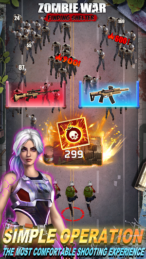 Zombie War : Finding shelter Screenshot 1