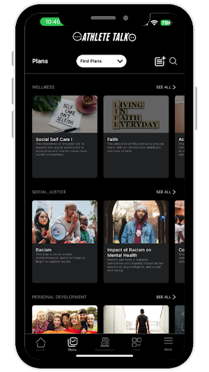 AthleteTalk Screenshot 2