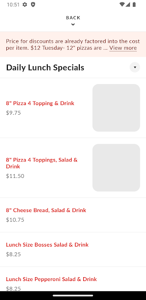 Bosses Pizza Screenshot 2