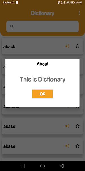 Dictionary Screenshot 1