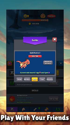 The Dreamland: An Idle Clicker Screenshot 1