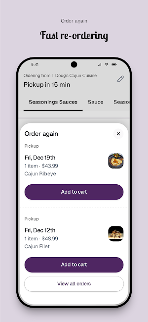 T Doug's Cajun Cuisine Screenshot 3