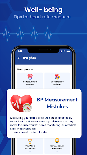 Blood Pressure- BP Sugar:Track Screenshot 3