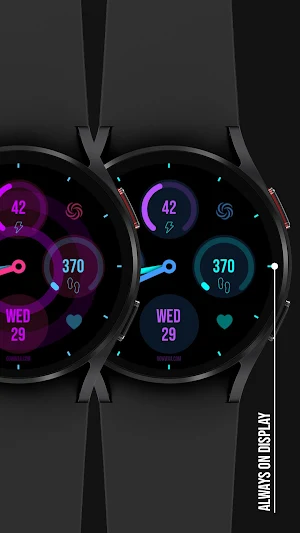 Analog Ripple Watch Face 019 Screenshot 2