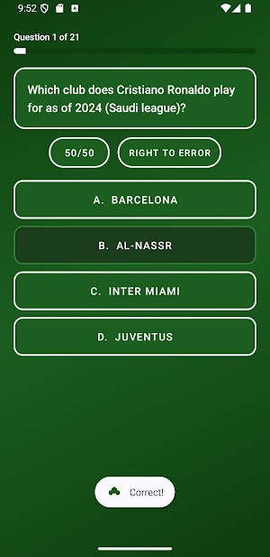 Football Quiz Pro Screenshot 2