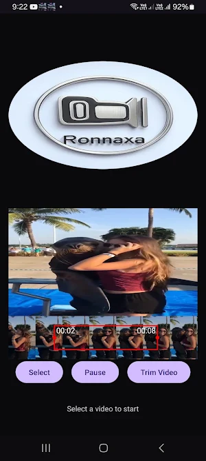 Trim Video by Ronnaxa Screenshot 1