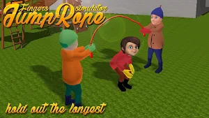 Fingers Jump Rope Simulator Screenshot 1