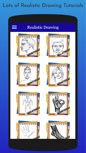 How to Draw Realistic Person with Pencil - FREE Screenshot 0